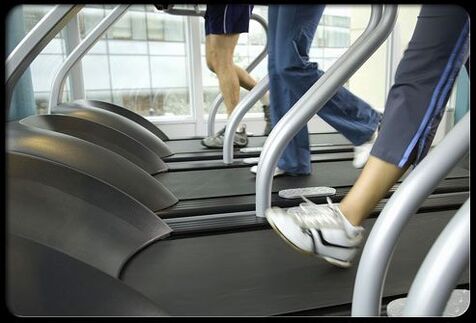 Exécution des exercices de piste
